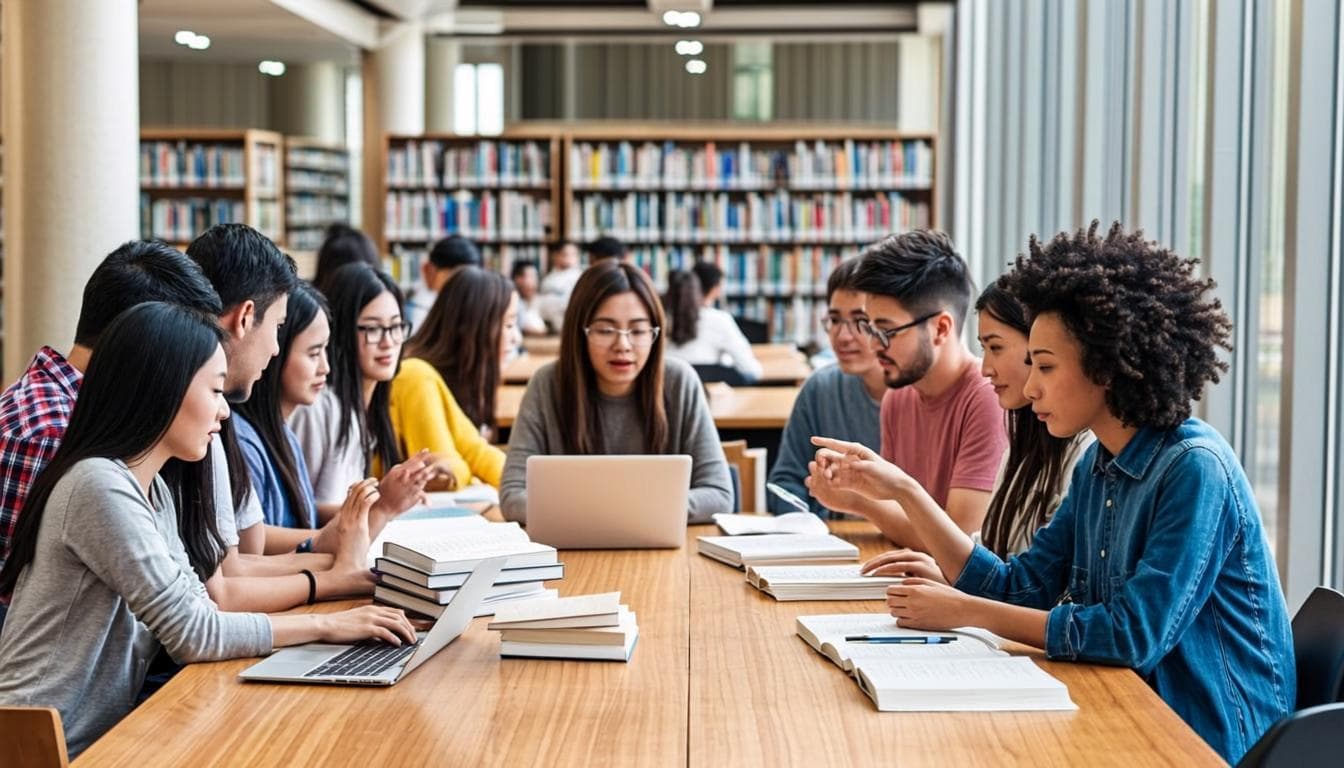 International students planning study abroad applications